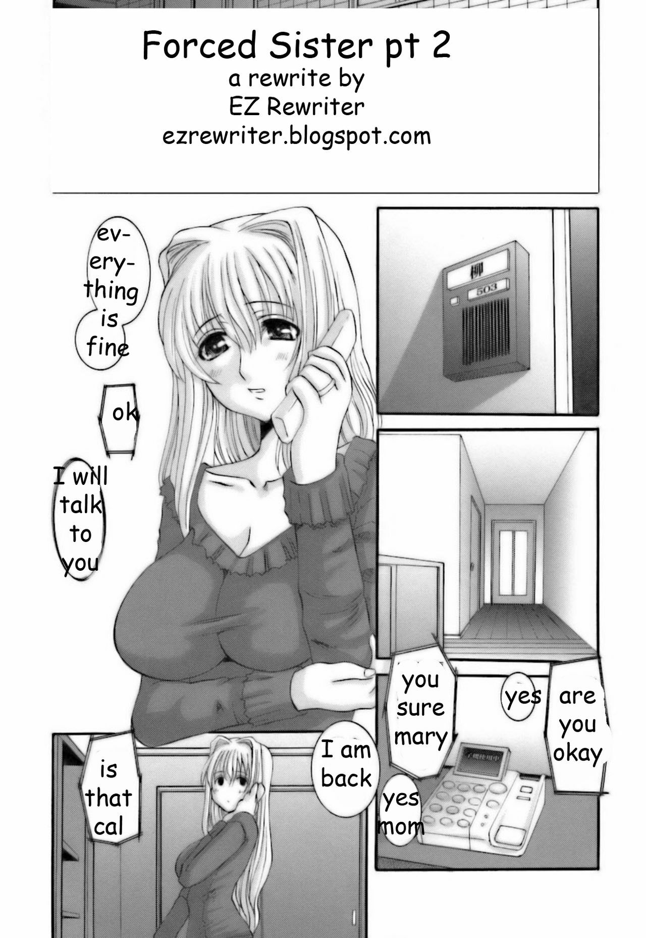 Forced Sister 1-2 [English] [Rewrite] [EZ Rewriter] page 17 full