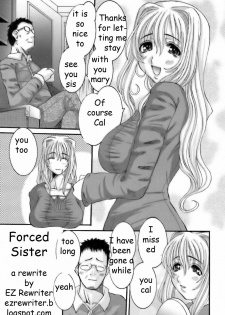 Forced Sister 1-2 [English] [Rewrite] [EZ Rewriter] - page 1