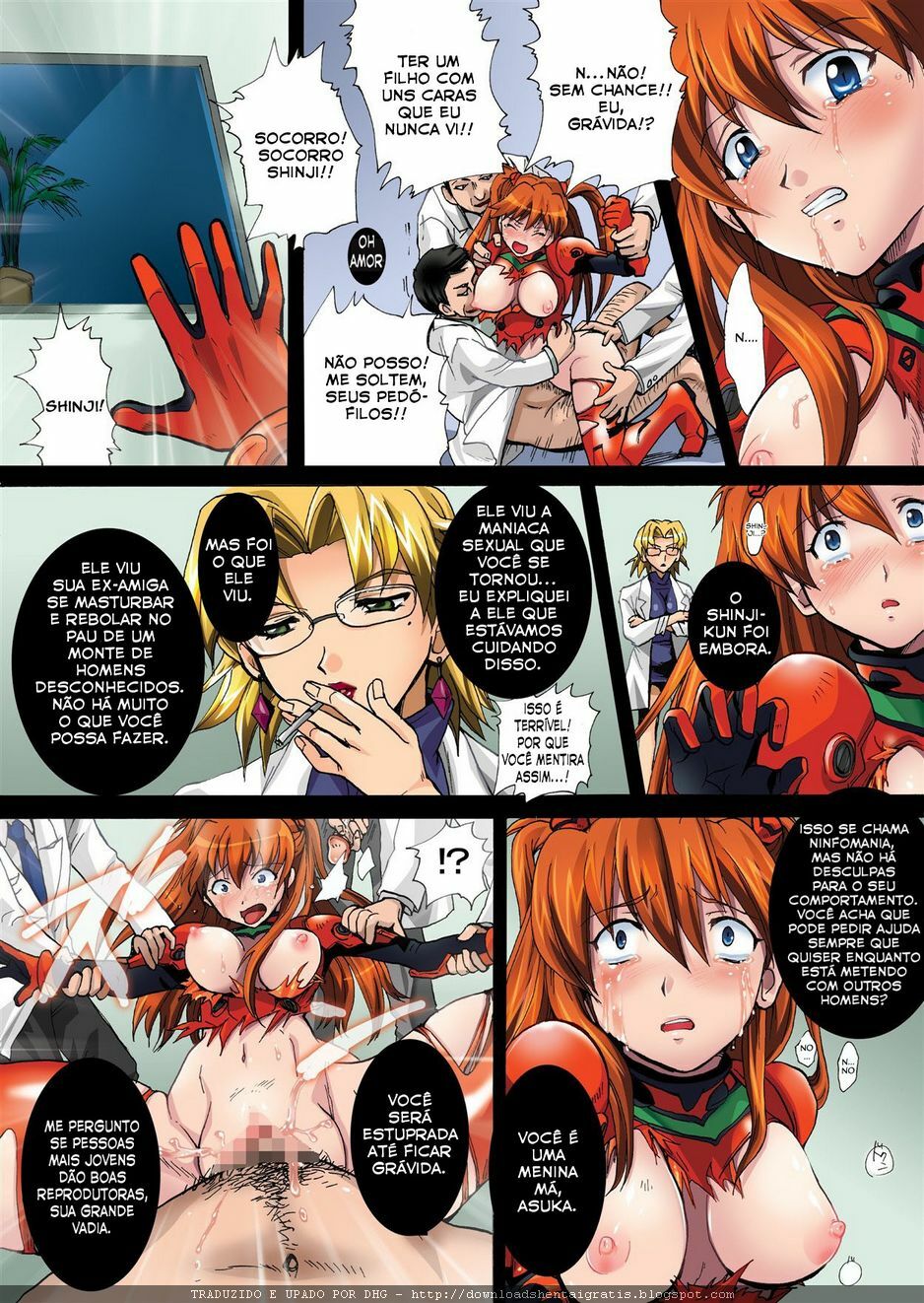 [Modae Tei, Abalone Soft (Modaetei Anetarou, Modaetei Imojirou)] Nakisakebu Omocha ~Asuka In Yaku Touyo Rinkan Nakadashi Roku~ | The Screaming Toy (Neon Genesis Evangelion) [Portuguese-BR] [D page 11 full