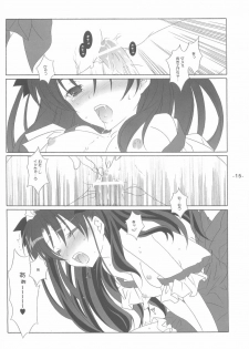 (Tsukiyomi no Utage) [Tenjikuya (Mochizuki Nana)] Rin no Gogo Tea (Fate/stay night) - page 14