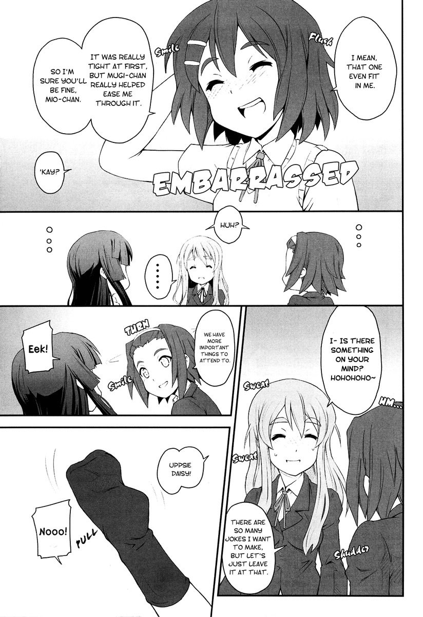 (COMIC1☆3) [Zi (Mutsuki Ginji)] Mio Dukushi | Mio Bares All (K-ON!) [English] [Dynasty Scans] page 14 full