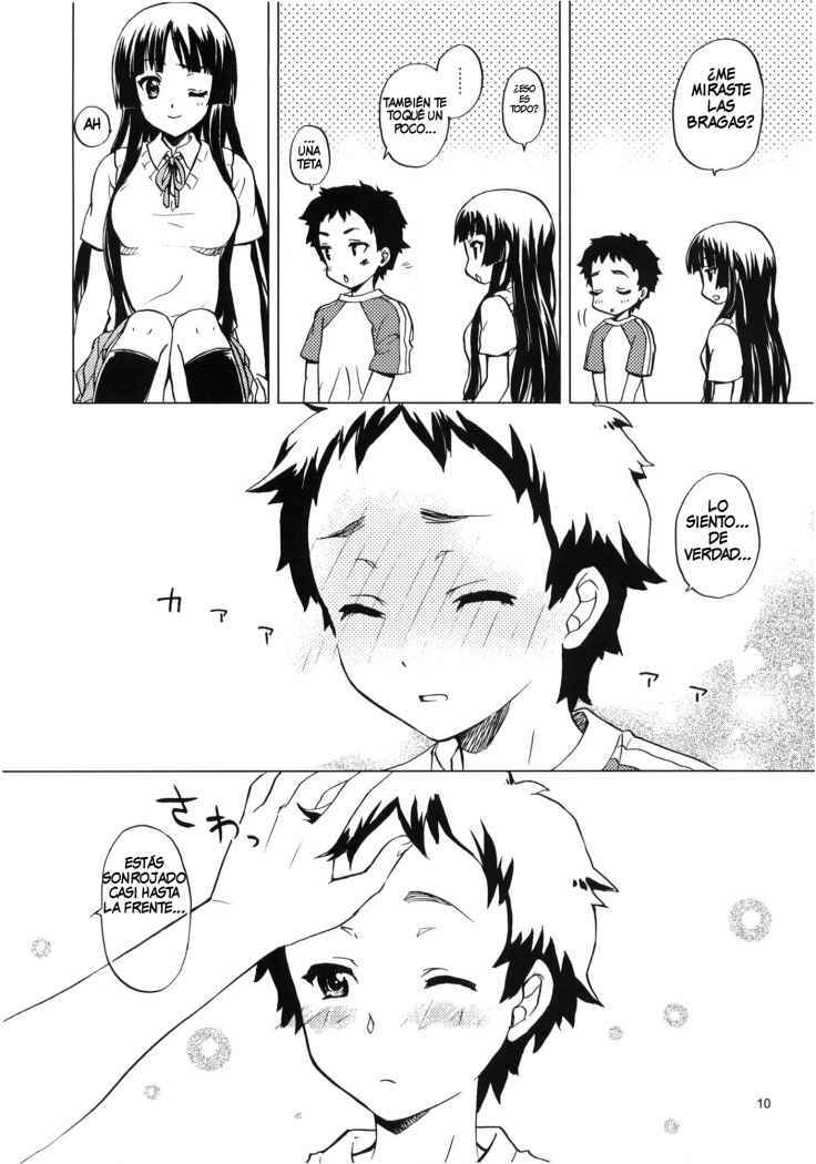 (C76) [SUKAPON-DO (Kagawa Tomonobu, Yano Takumi)] Lazy Summer (K-ON!) [Spanish] page 9 full