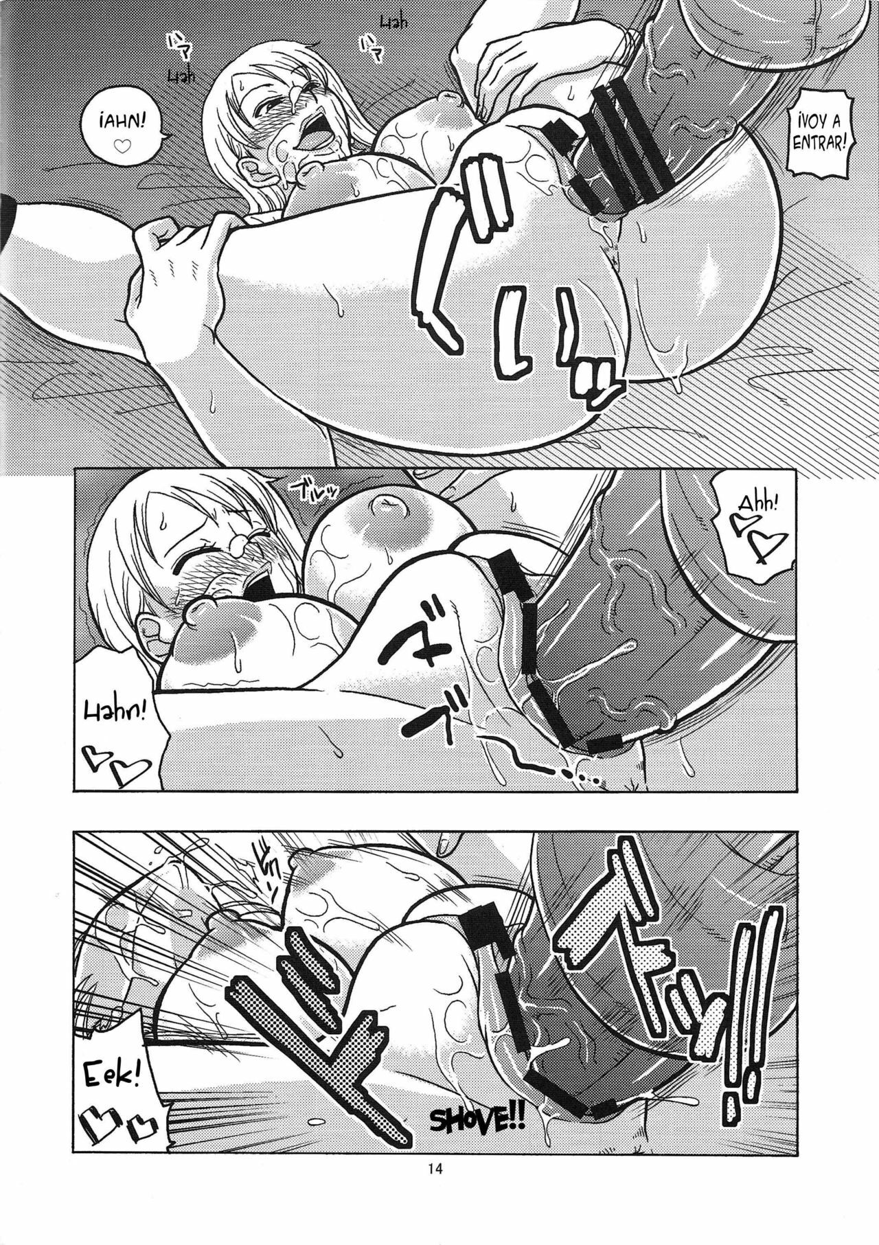(C76) [ACID-HEAD (Murata)] Nami no Ura Koukai Nisshi 4 (Nami's Hidden Sailing Diary 4) (One Piece) [Spanish] page 15 full