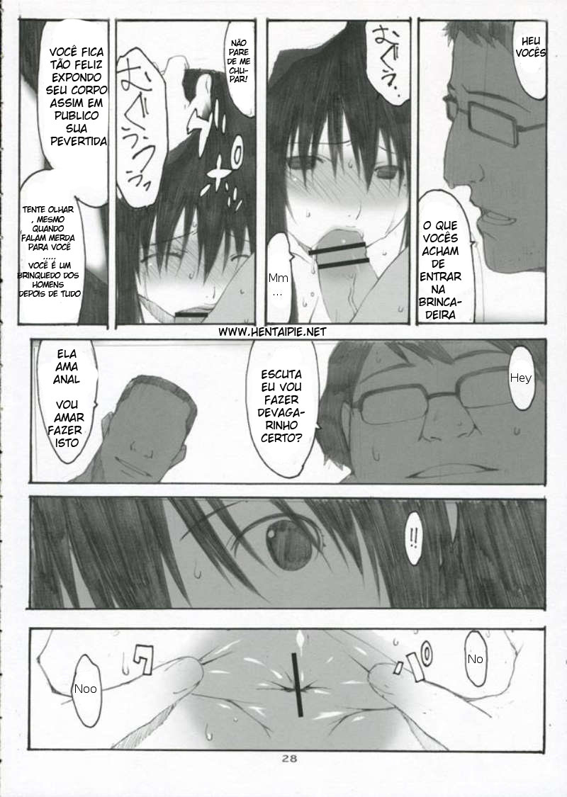 (C70) [Kansai Orange (Arai Kei)] Oono Shiki #3 (Genshiken) [Portuguese-BR] [HentaiPie] page 27 full