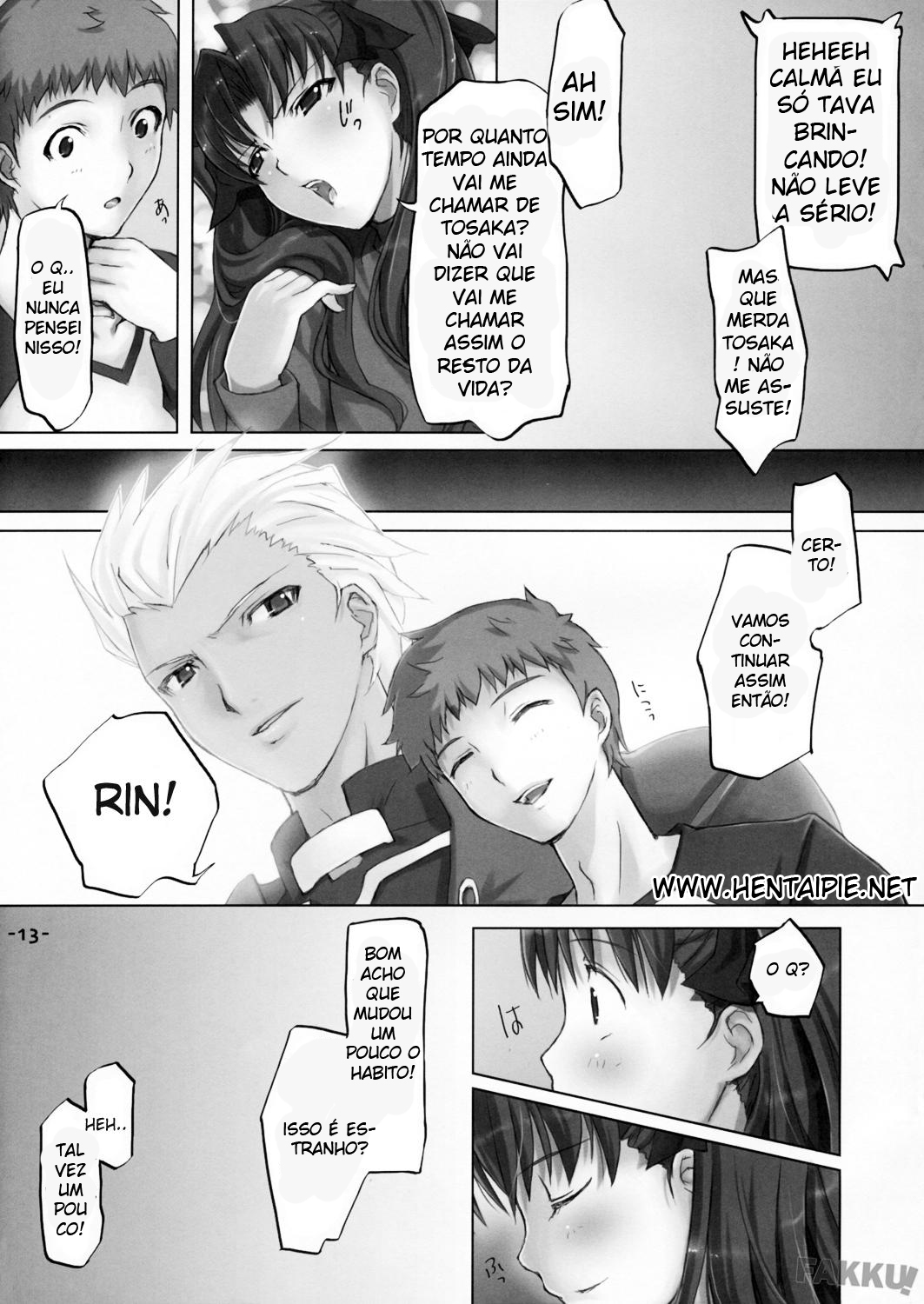 (C72) [TRI-MOON! (Mikazuki Akira!)] DAILY LIFE (Fate/hollow ataraxia) [Portuguese-BR] [HentaiPie] page 13 full