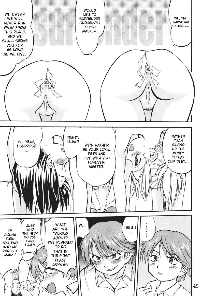 (C69) [Takotsuboya (TK)] Kore ga Watashi no Teisoutai Plus! - This is my Chastity Belt Plus! (He Is My Master) [English] [desudesu] page 48 full