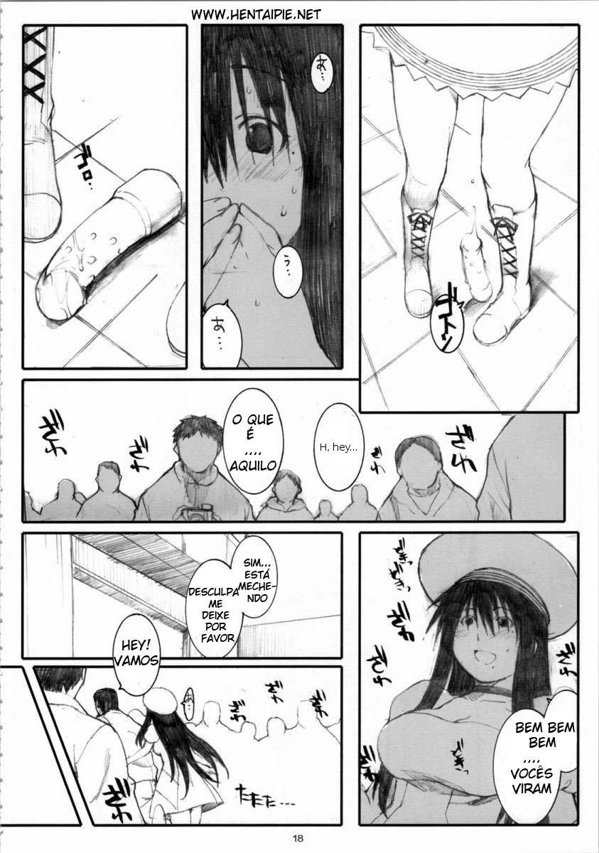 (C72) [Kansai Orange (Arai Kei)] Oono Shiki #4 (Genshiken) [Portuguese-BR] [HentaiPie] page 17 full