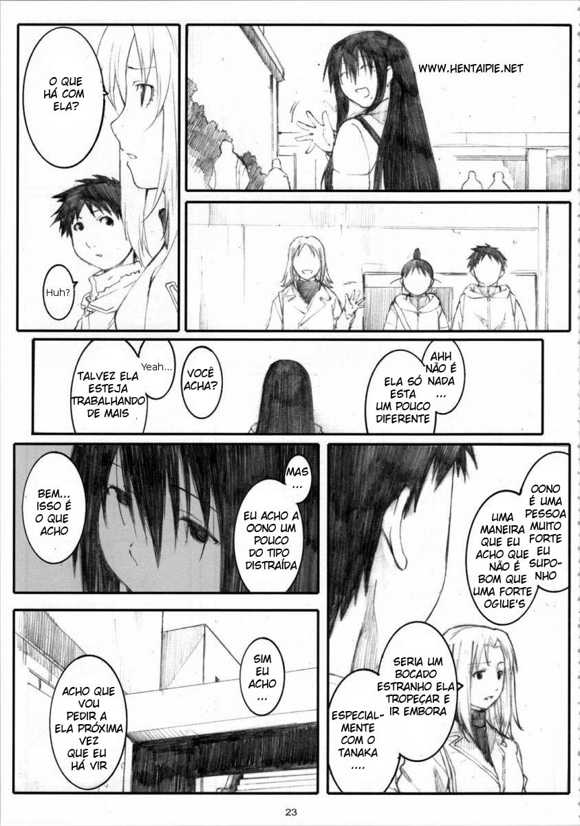 (C72) [Kansai Orange (Arai Kei)] Oono Shiki #4 (Genshiken) [Portuguese-BR] [HentaiPie] page 22 full