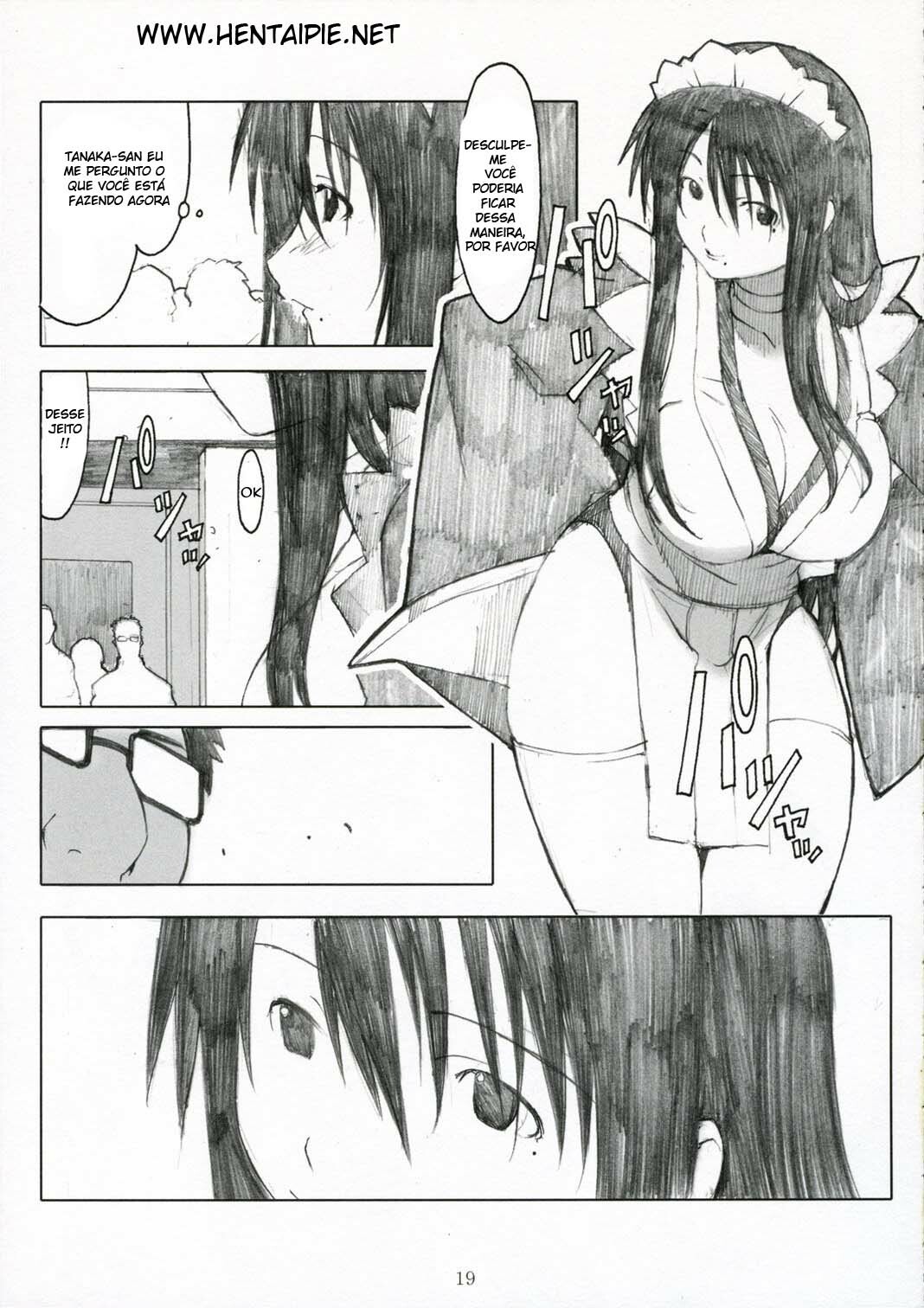 (C71) [Kansai Orange (Arai Kei)] Oono Shiki Plus (Genshiken) [Portuguese-BR] [HentaiPie] page 19 full