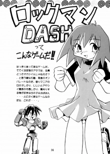 [Studio Katsudon (Manabe Jouji)] Rock Buster Go Shot!! (Rockman DASH) - page 35