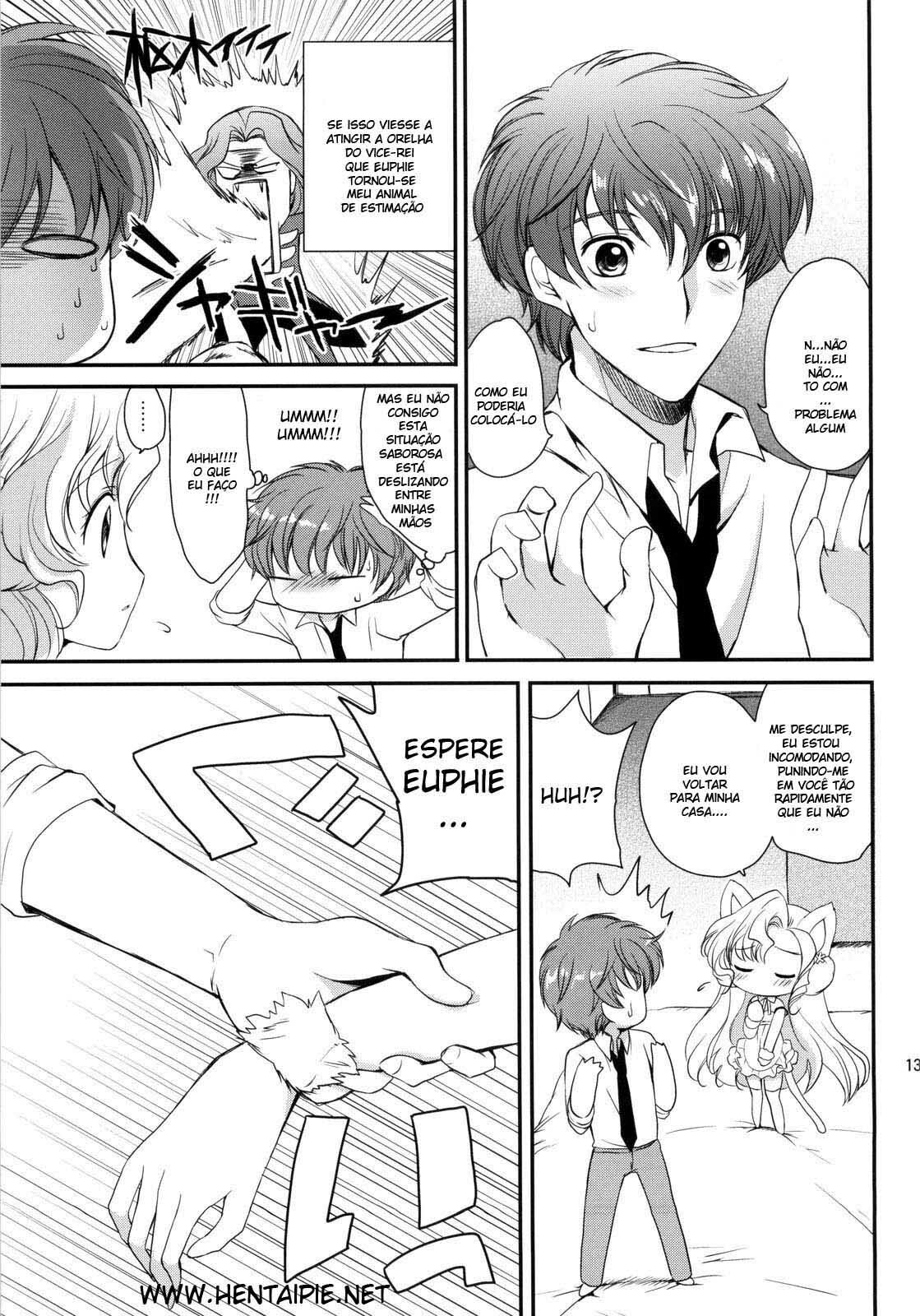 (C76) [Kurimomo (Tsukako)] Nekomimi Juliet (CODE GEASS: Lelouch of the Rebellion) [Portuguese-BR] [HentaiPie] page 12 full