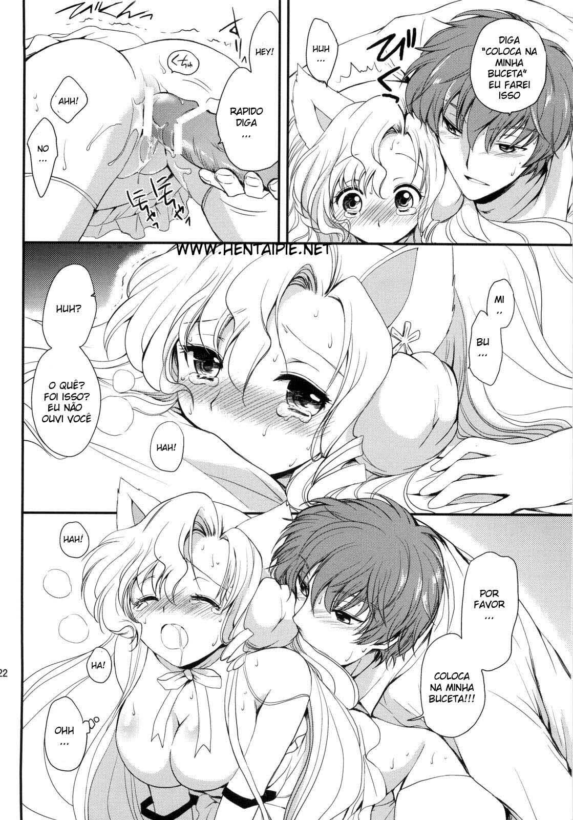 (C76) [Kurimomo (Tsukako)] Nekomimi Juliet (CODE GEASS: Lelouch of the Rebellion) [Portuguese-BR] [HentaiPie] page 21 full