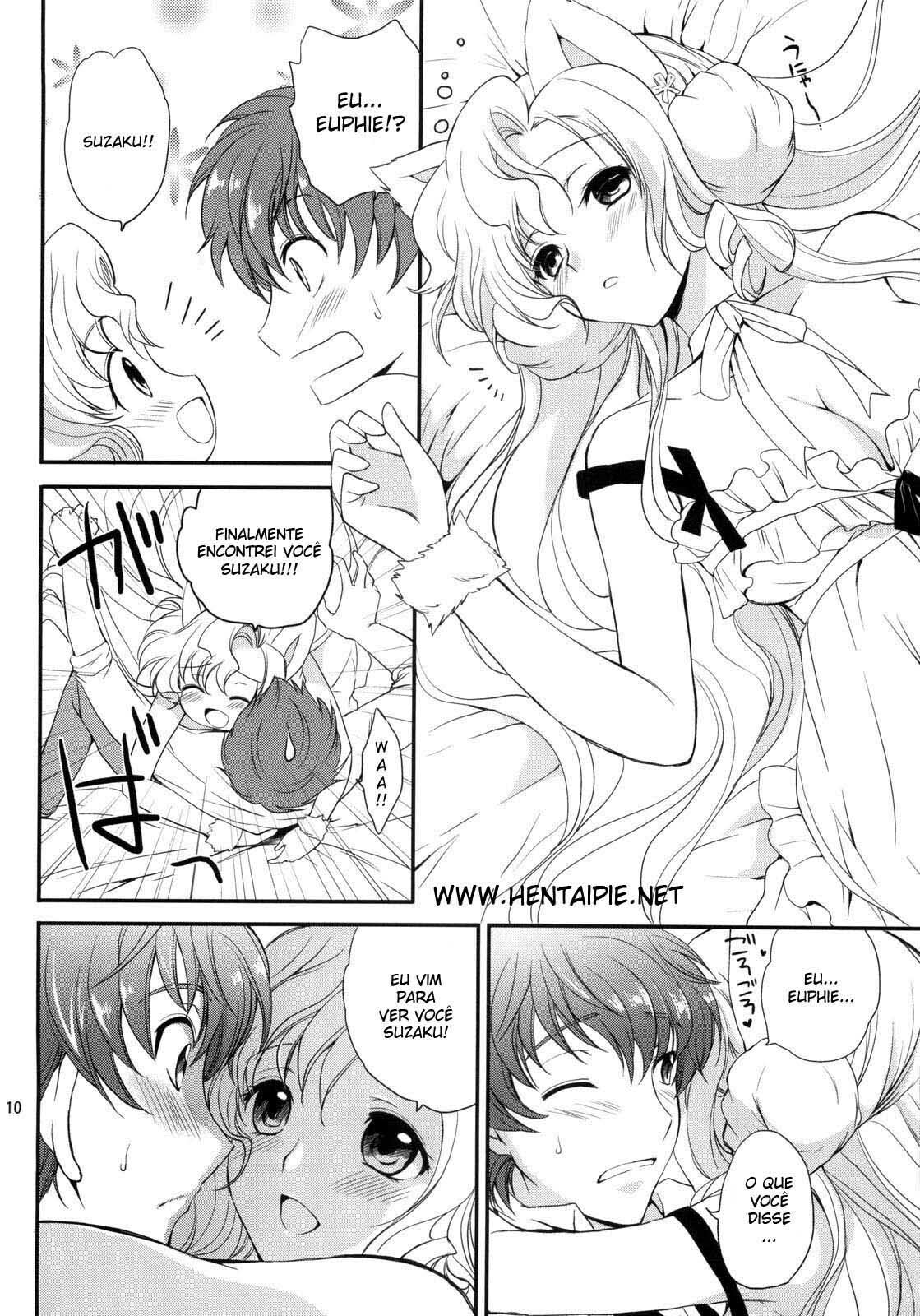 (C76) [Kurimomo (Tsukako)] Nekomimi Juliet (CODE GEASS: Lelouch of the Rebellion) [Portuguese-BR] [HentaiPie] page 9 full