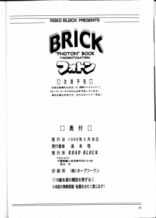 (CR25) [Road Block (Takimoto Satoru)] Brick (Photon) - page 21