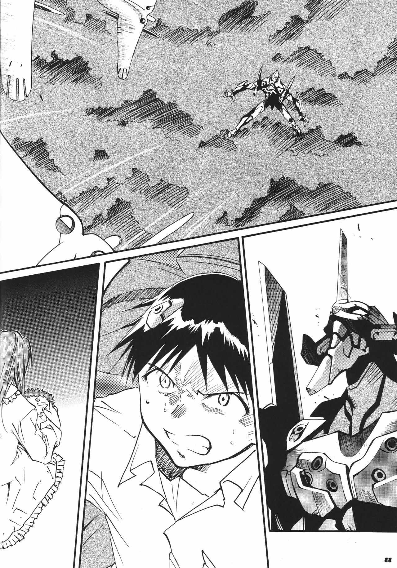 (C68) [Studio Kimigabuchi (Kimimaru)] RE-TAKE 3 (Neon Genesis Evangelion) page 92 full