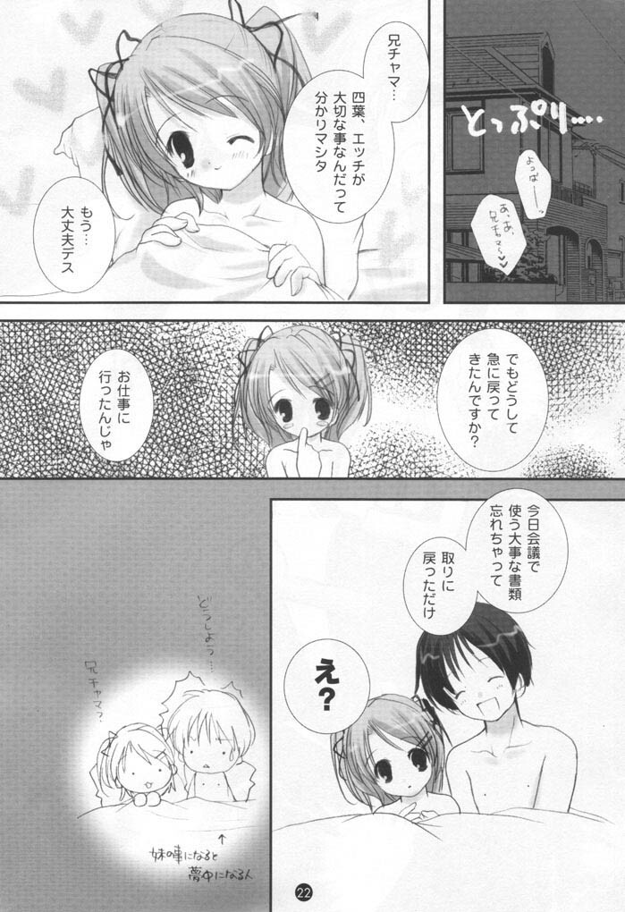 (C61) [PINK CHUCHU (Mikeou)] Dengeki SisPri Paradise (Sister Princess) page 21 full