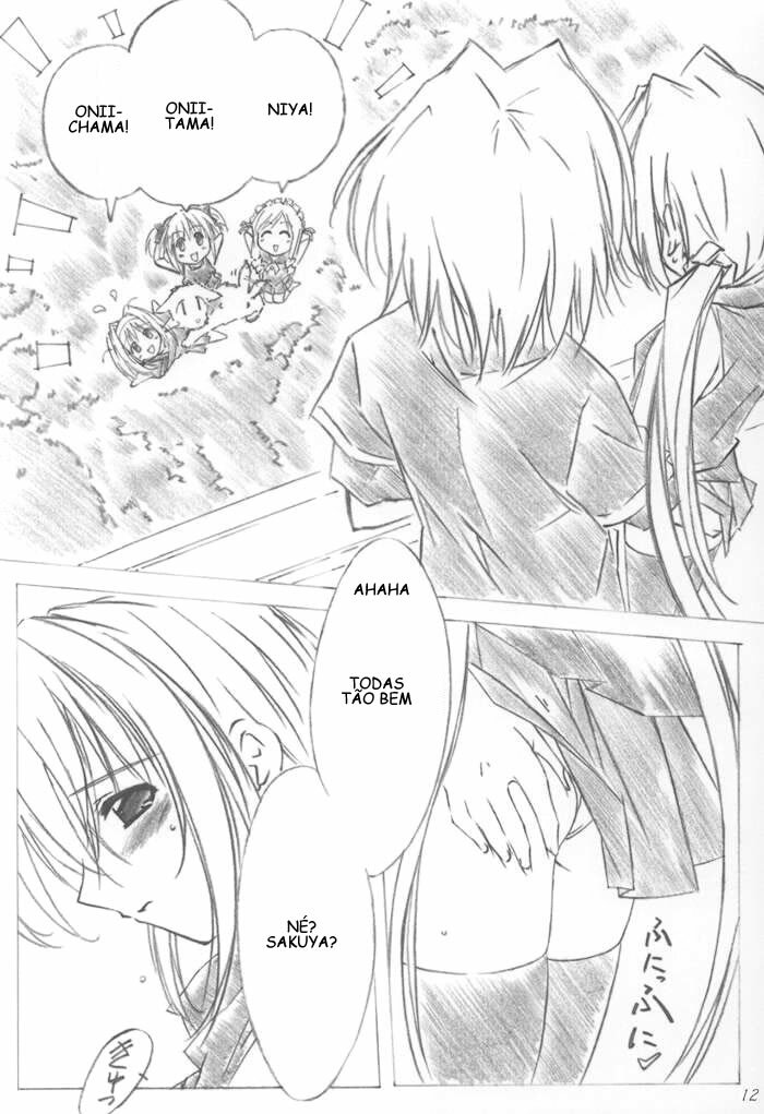 (C64) [ALLIANCE (Mitsukasa Mitsuki)] patch of blue sky (Sister Princess) [Portuguese-BR] [Kitsune Nagato] page 11 full