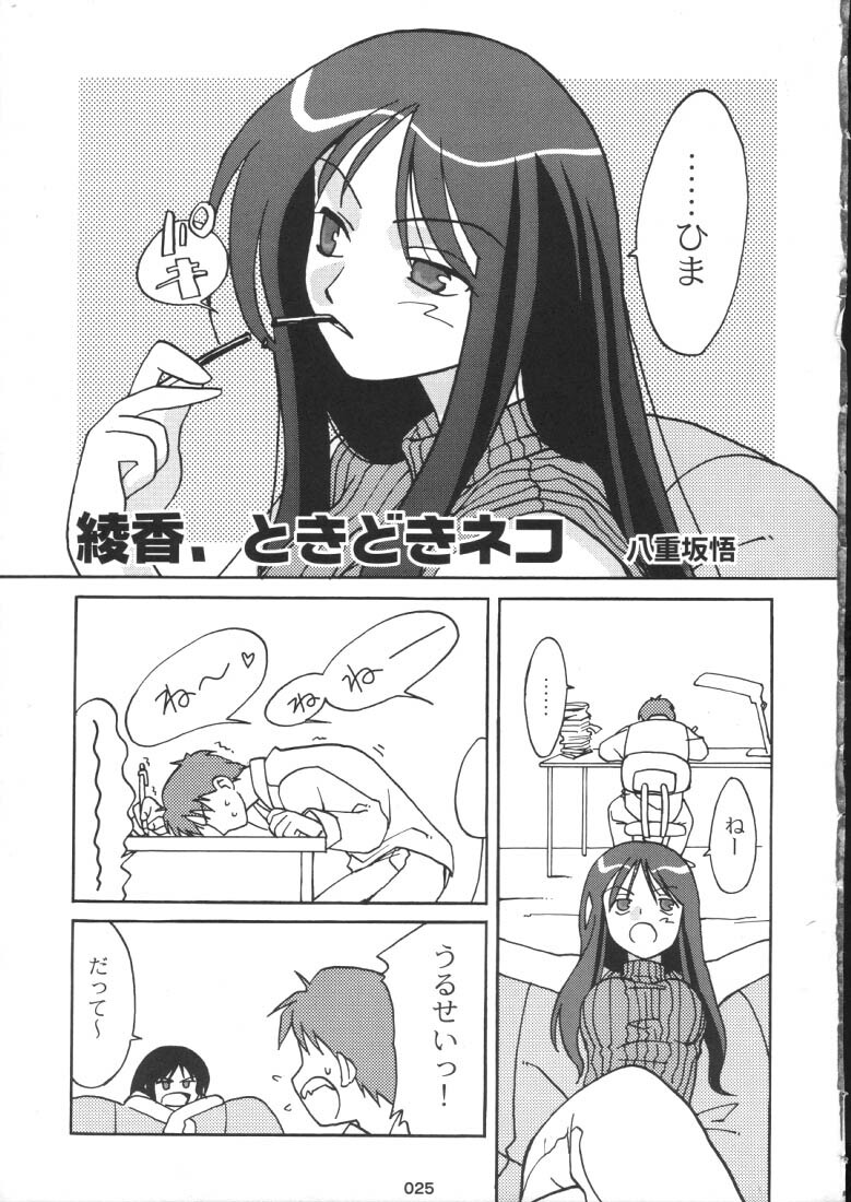 (C59) [NecoBook (Yaesaka Satoru)] Neko Aya. (To Heart) page 17 full