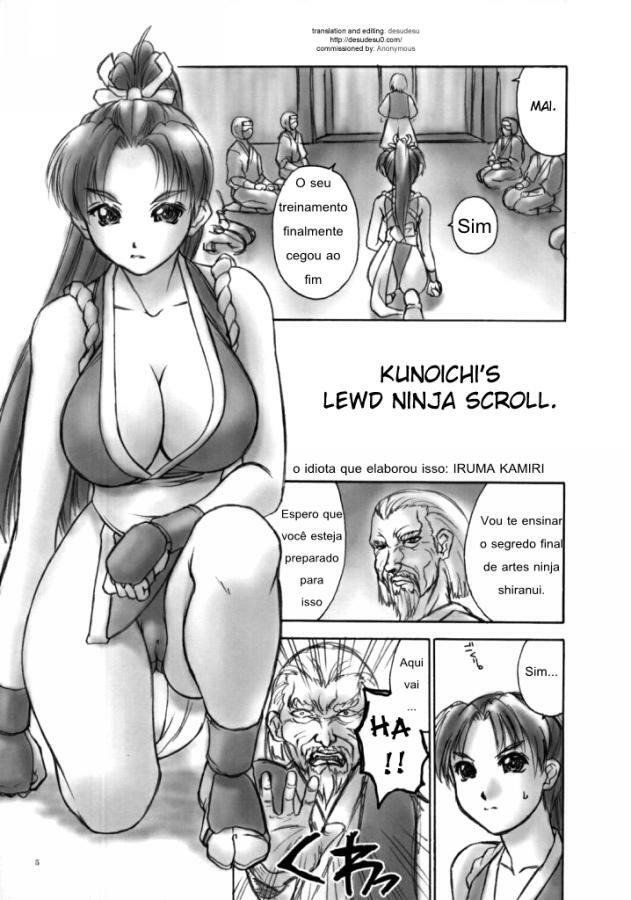 (CR32) [Hellabunna (Iruma Kamiri)] Fighting 6 Button Pad (The King of Fighters) [Portuguese-BR] [Incomplete] page 3 full