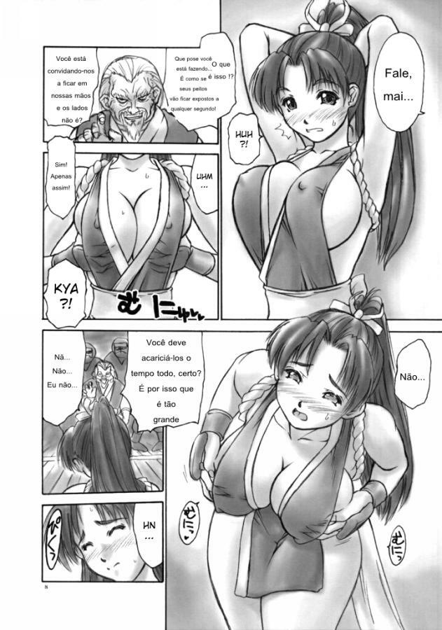 (CR32) [Hellabunna (Iruma Kamiri)] Fighting 6 Button Pad (The King of Fighters) [Portuguese-BR] [Incomplete] page 6 full