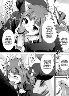 (COMIC1☆3) [Koakuma Sageha (Sage Joh)] Ookami to Mitsu Ringo (Spice and Wolf) [Spanish] - page 9