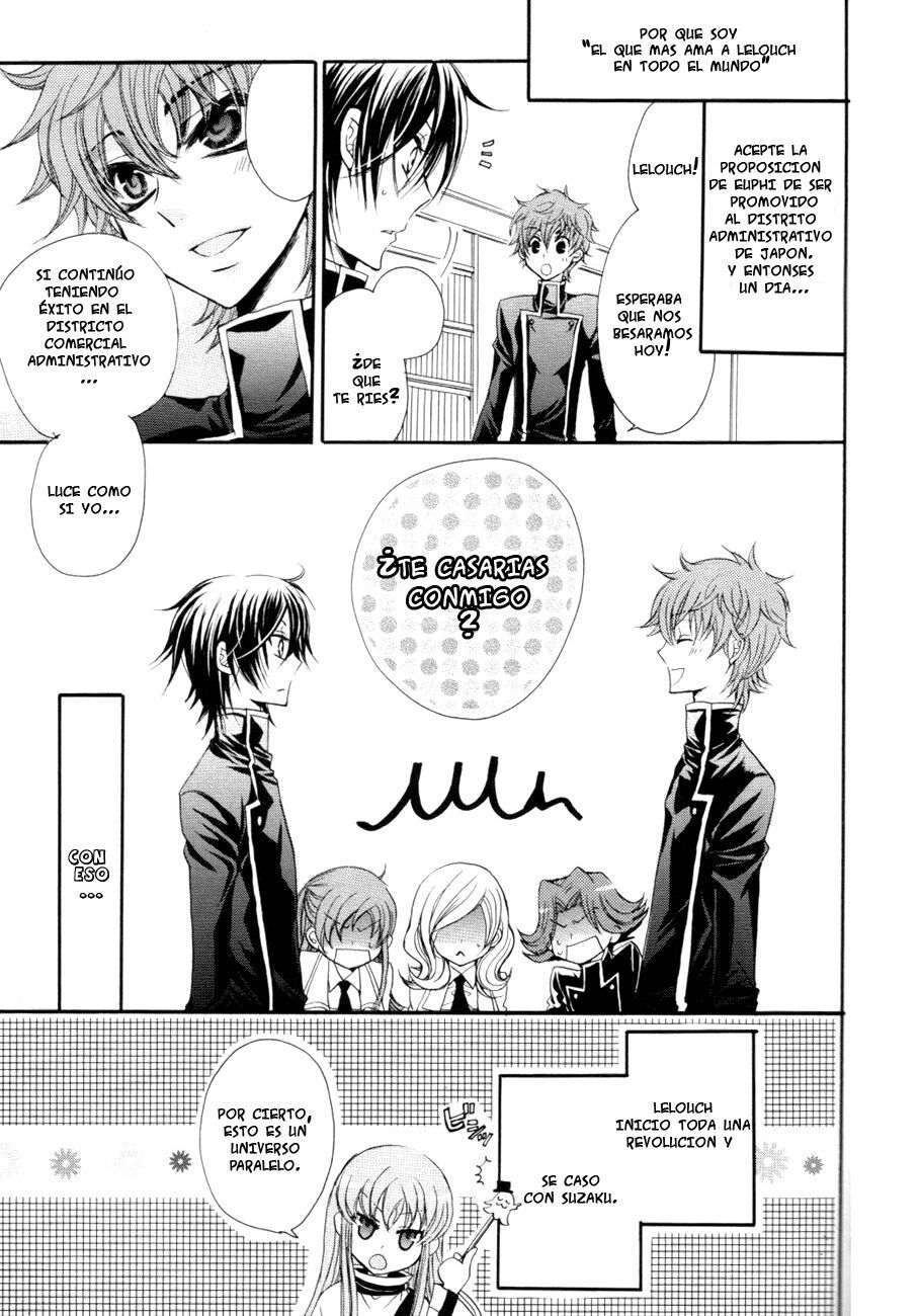 (C75) [Juurokugoh (Tohru)] HONEY WEDDING | Dulce Boda (Code Geass) [Spanish] [Hana Mephisto] page 2 full