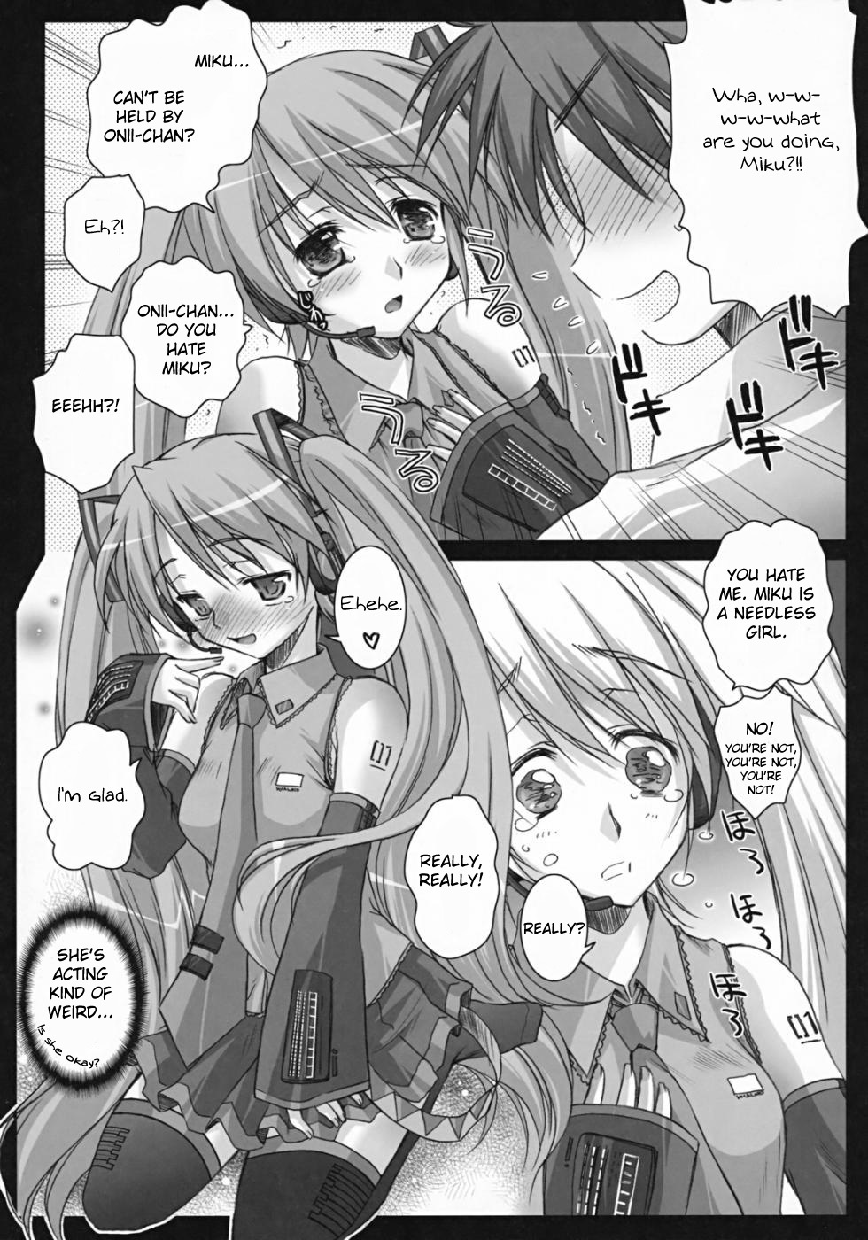 (C73) [Kaiki Nisshoku (Ayano Naoto)] Oscilloscope (Vocaloid) [English] [Hitsuyou] page 10 full