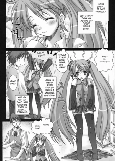 (C73) [Kaiki Nisshoku (Ayano Naoto)] Oscilloscope (Vocaloid) [English] [Hitsuyou] - page 6