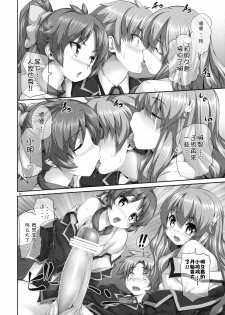 (C77) [Hikakuteki Simple na Panty (Imonade Ryouchou)] Chichi to Bust to Oppaichuu (Baka to Test to Shoukanjuu) [Chinese] [52H里漫画组] - page 6