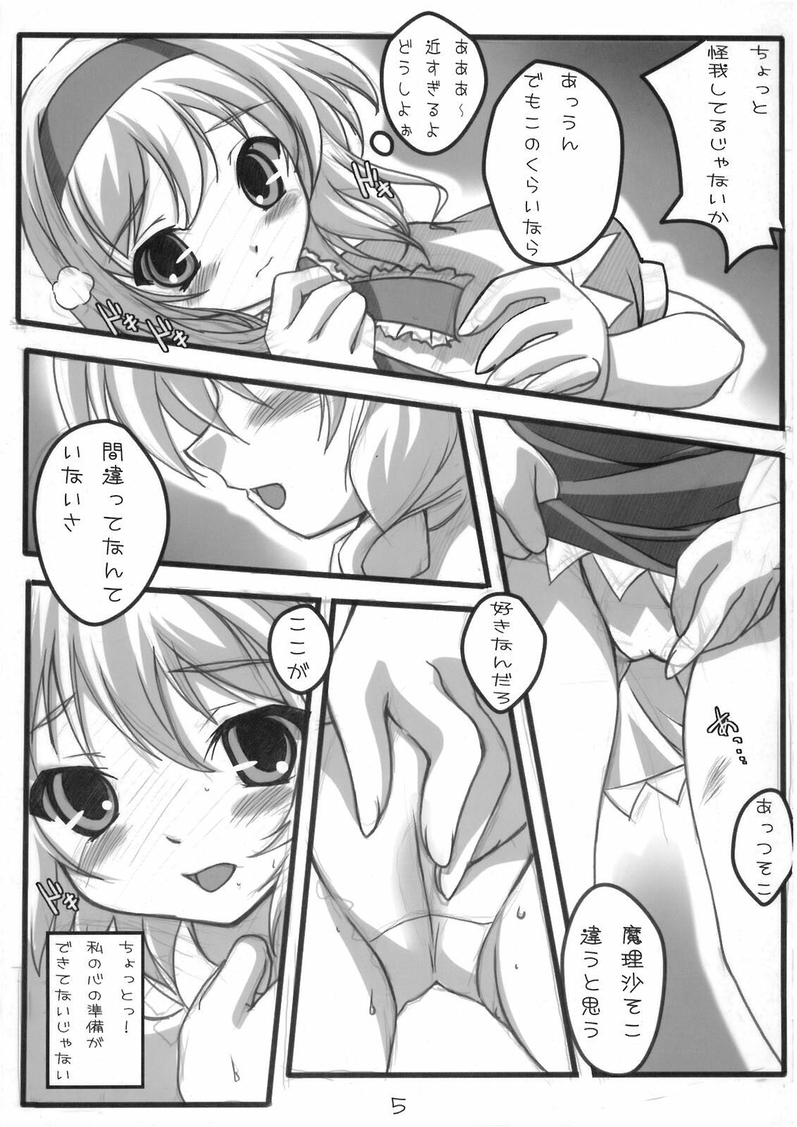 [娘妹茶屋] 私たち百合だっていいじゃない (Touhou) page 5 full