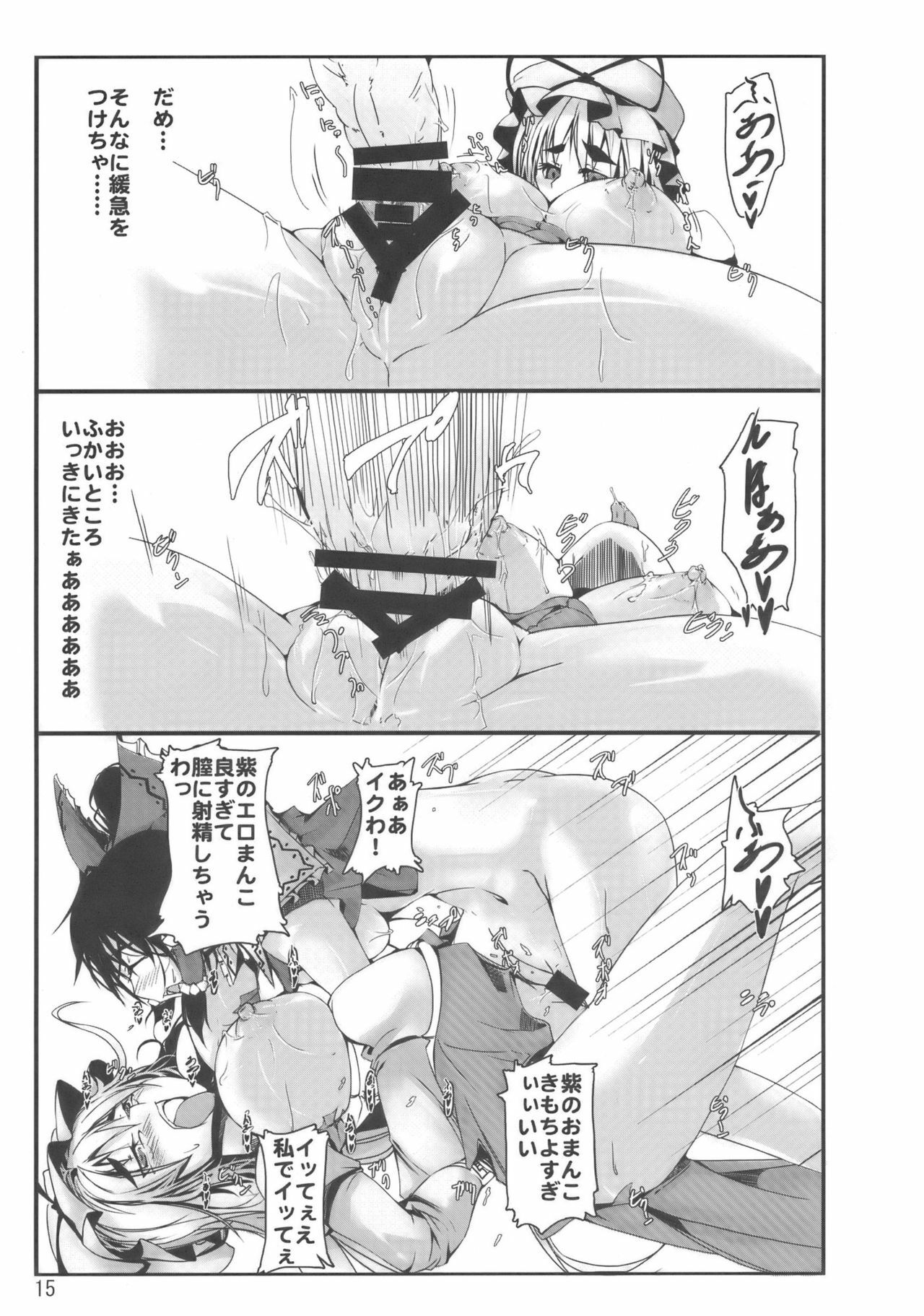 (Kouroumu 5) [Kara no Tsuki (Juuno Yayoi)] Touhou Mousou Kyou 13 (Touhou Project) page 15 full