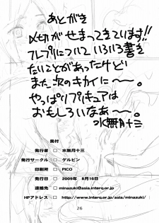 (C76) [Gerupin (Minazuki Juuzou)] Setsuna, Shokushu Ingi. (Fresh Precure) - page 25