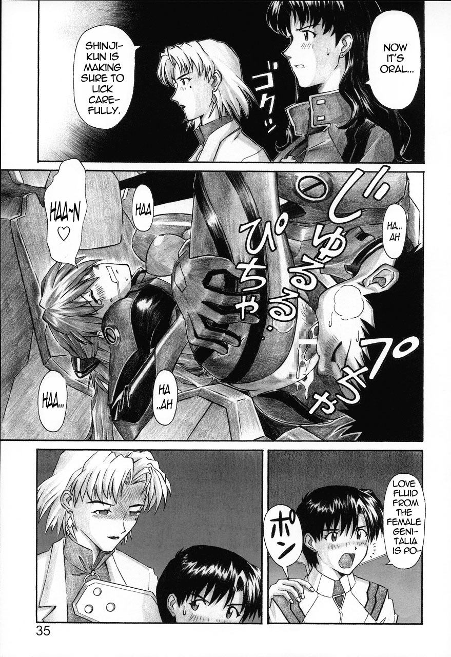 (C68) [TENGU NO TSUZURA (Kuro Tengu)] NERV no Ichiban Nagai Hi | NERV's Longest Day (Neon Genesis Evangelion) [English] =SSD= page 34 full