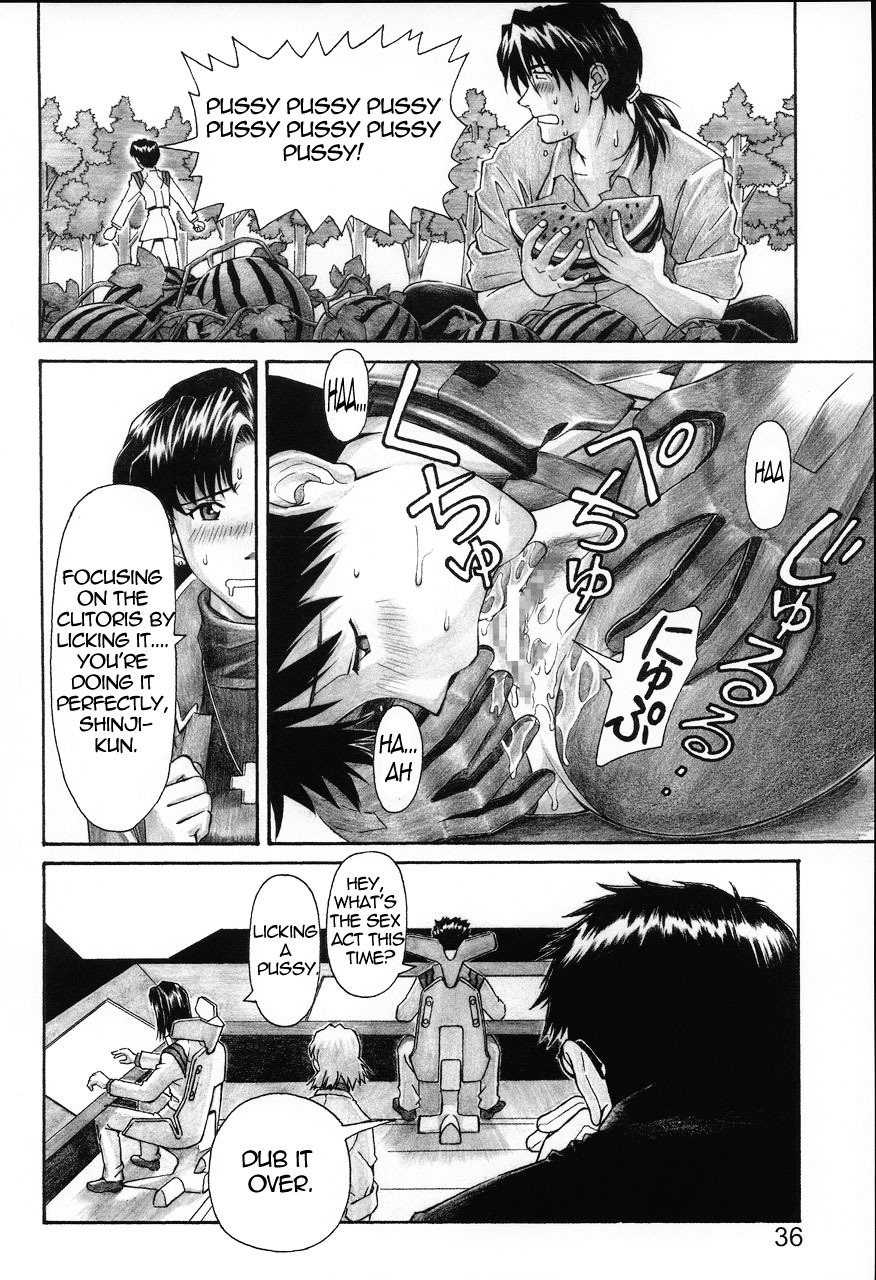 (C68) [TENGU NO TSUZURA (Kuro Tengu)] NERV no Ichiban Nagai Hi | NERV's Longest Day (Neon Genesis Evangelion) [English] =SSD= page 35 full