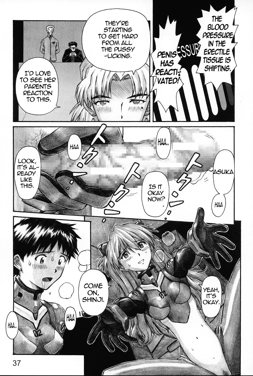 (C68) [TENGU NO TSUZURA (Kuro Tengu)] NERV no Ichiban Nagai Hi | NERV's Longest Day (Neon Genesis Evangelion) [English] =SSD= page 36 full