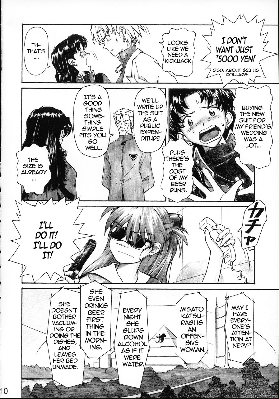 (C68) [TENGU NO TSUZURA (Kuro Tengu)] NERV no Ichiban Nagai Hi | NERV's Longest Day (Neon Genesis Evangelion) [English] =SSD= page 9 full