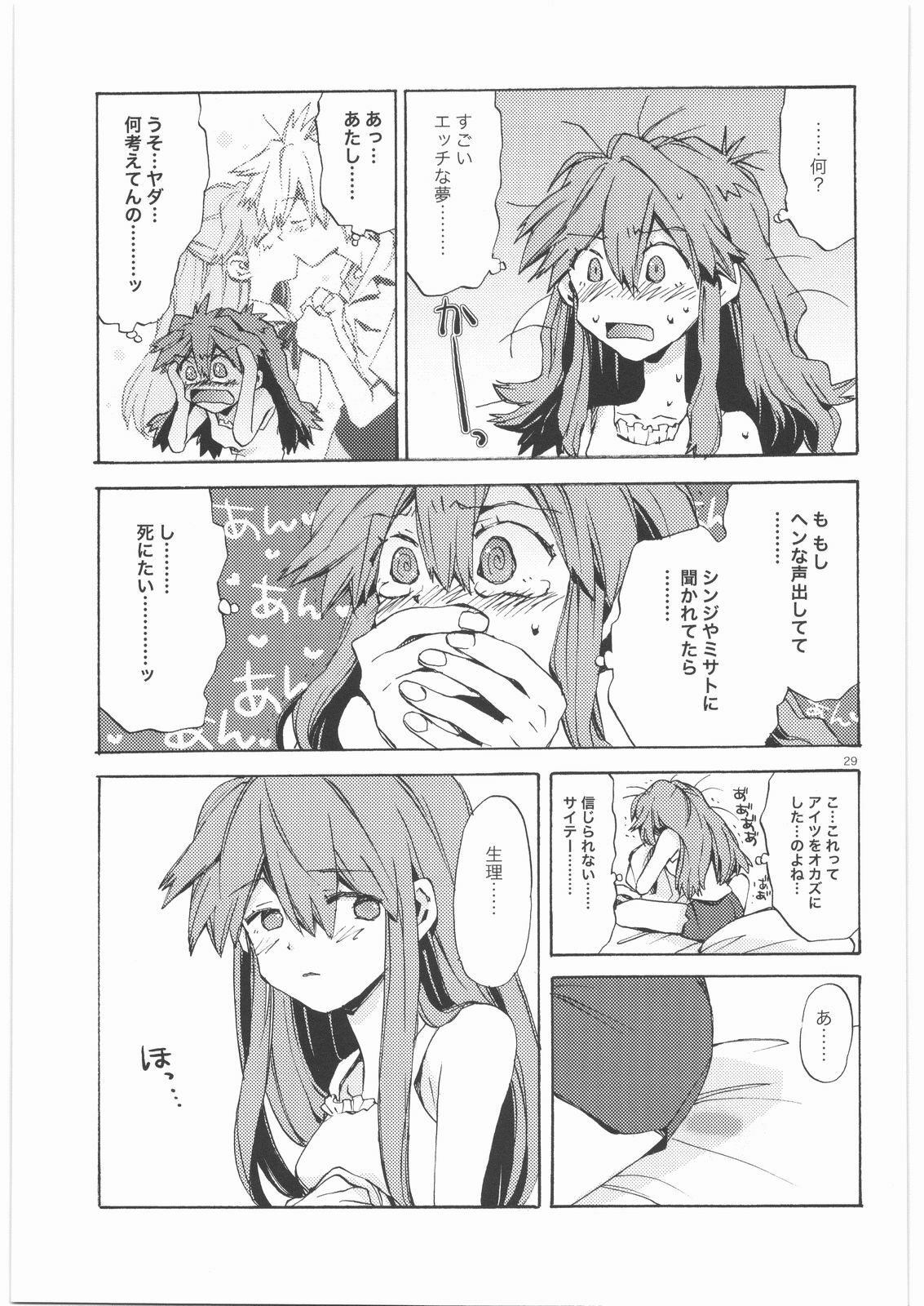 (SC42) [Aihara Otome (Yamada Nyoriko)] Yasashii Invader (Neon Genesis Evangelion) page 28 full