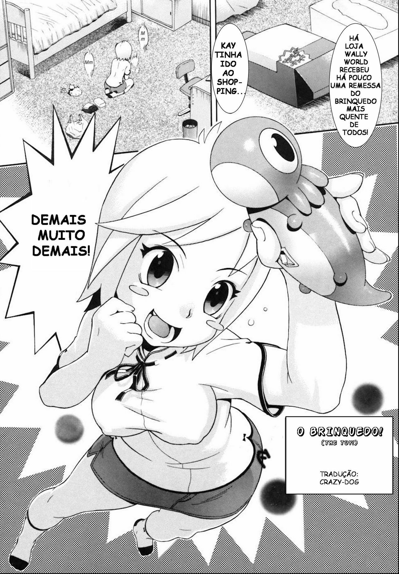 O Brinquedo! (The Toy!) [Portuguese-BR] [Rewrite] [Crazy Dog] page 3 full