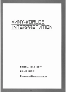(C71) [Soreya (Nishitsuki Tsutomu)] Many-Worlds Interpretation (Zegapain) - page 21