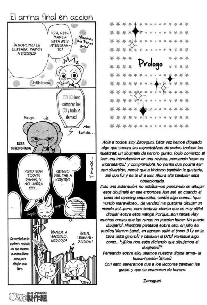(C66) [Kozouya (Zaou Taishi, Eiki Eiki)] Keroro Dokuhon (Keroro Gunsou) [Spanish] [Anime-Tico no Fansub] page 6 full