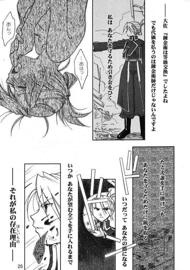 (C65) [ROUTE134 (Aomi Haruka)] Gunjou no Yoru no Umoufu (Fullmetal Alchemist) page 24 full