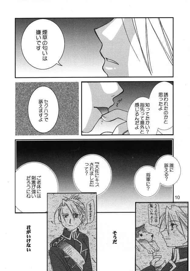 (C65) [ROUTE134 (Aomi Haruka)] Gunjou no Yoru no Umoufu (Fullmetal Alchemist) page 9 full