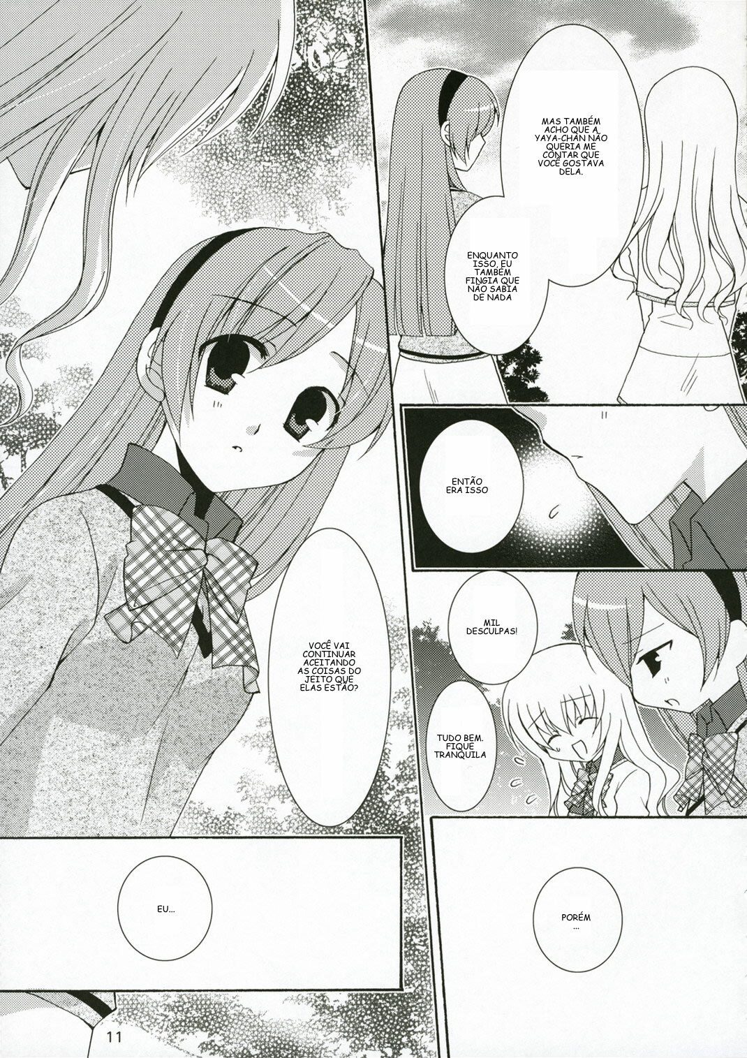 (C71) [Angelbox (Hazuki Ruka)] Ichigo no Tsubomi (Strawberry Panic!) [Portuguese-BR] [Kitsune Nagato] page 10 full