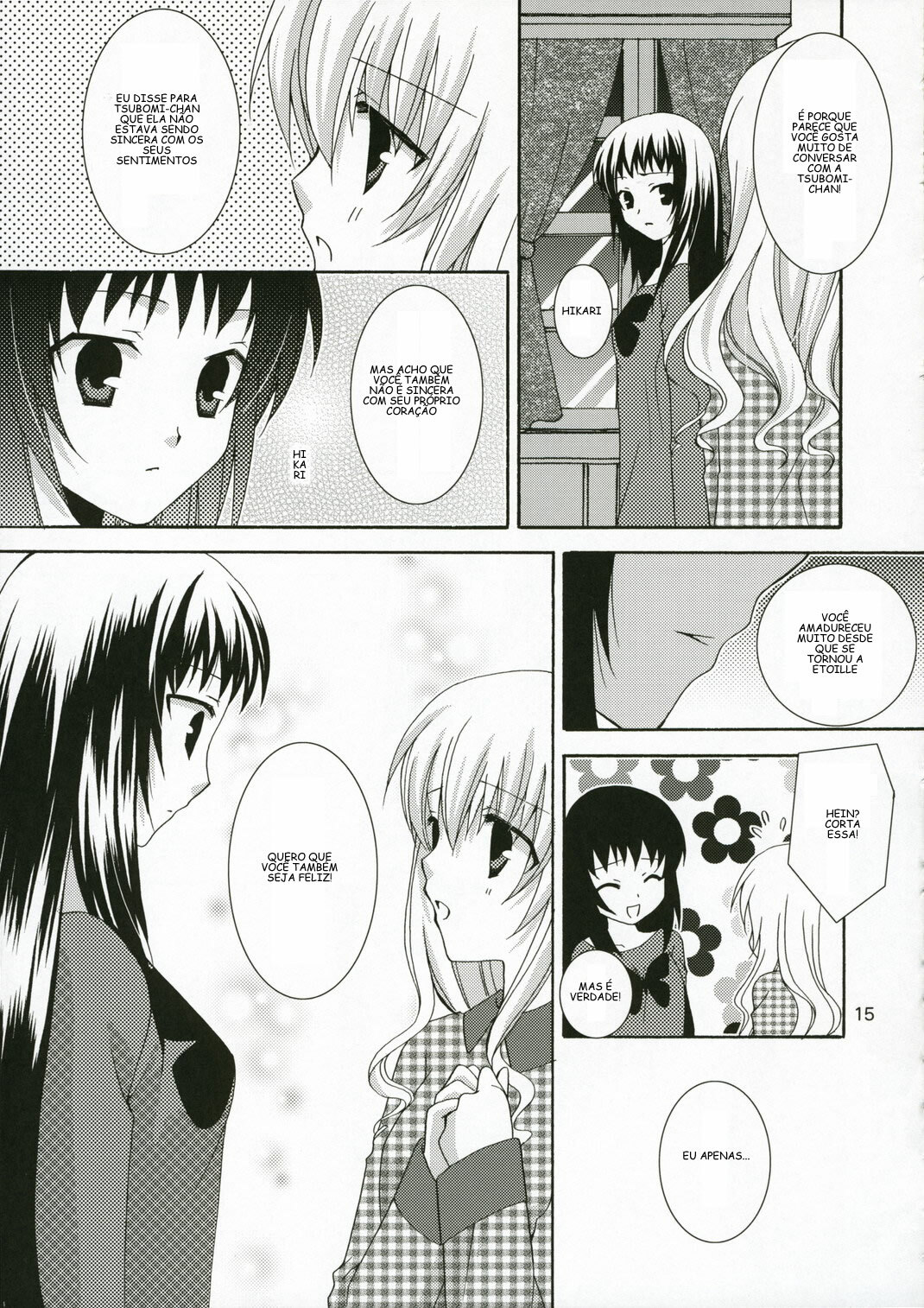 (C71) [Angelbox (Hazuki Ruka)] Ichigo no Tsubomi (Strawberry Panic!) [Portuguese-BR] [Kitsune Nagato] page 14 full