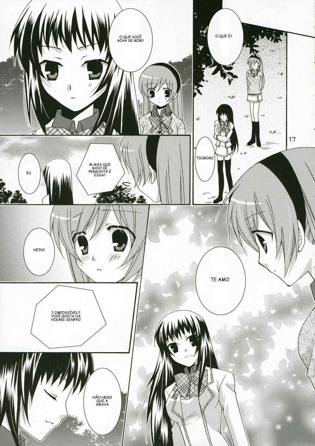 (C71) [Angelbox (Hazuki Ruka)] Ichigo no Tsubomi (Strawberry Panic!) [Portuguese-BR] [Kitsune Nagato] page 16 full