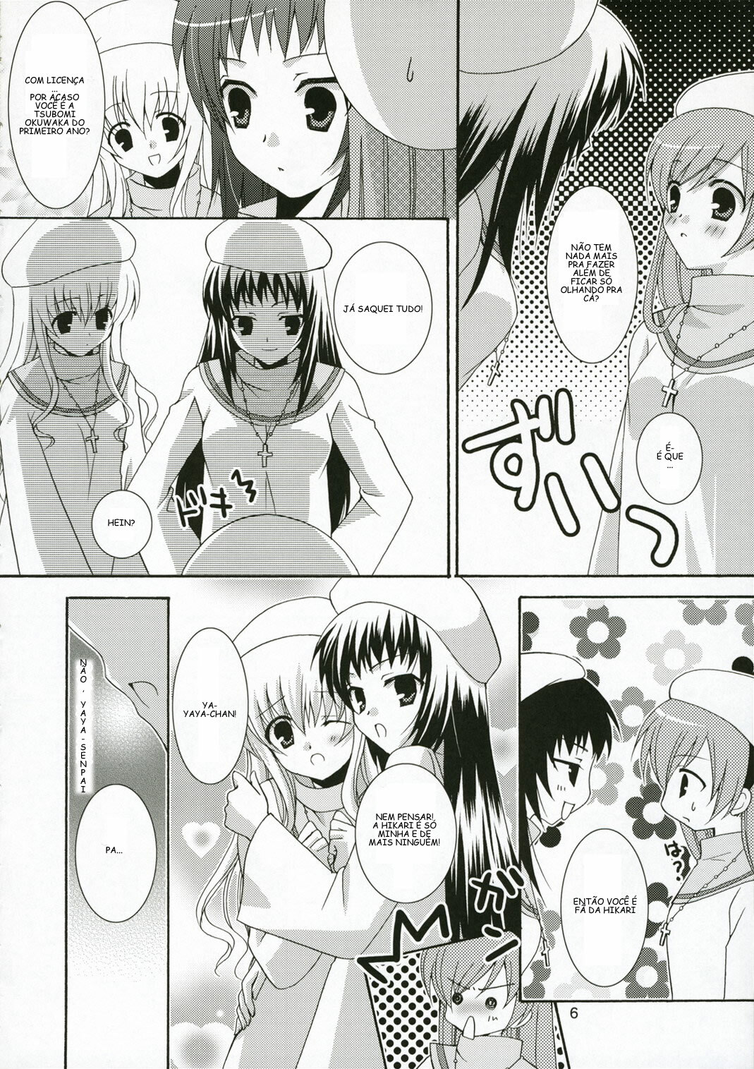 (C71) [Angelbox (Hazuki Ruka)] Ichigo no Tsubomi (Strawberry Panic!) [Portuguese-BR] [Kitsune Nagato] page 5 full