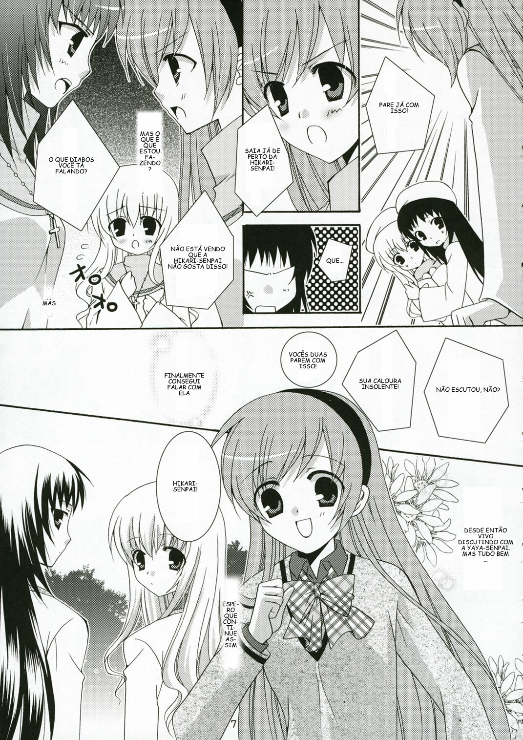 (C71) [Angelbox (Hazuki Ruka)] Ichigo no Tsubomi (Strawberry Panic!) [Portuguese-BR] [Kitsune Nagato] page 6 full