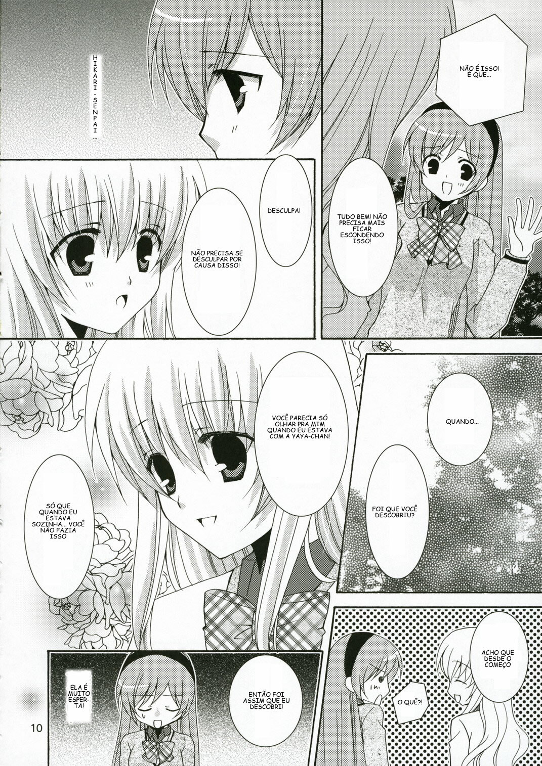 (C71) [Angelbox (Hazuki Ruka)] Ichigo no Tsubomi (Strawberry Panic!) [Portuguese-BR] [Kitsune Nagato] page 9 full