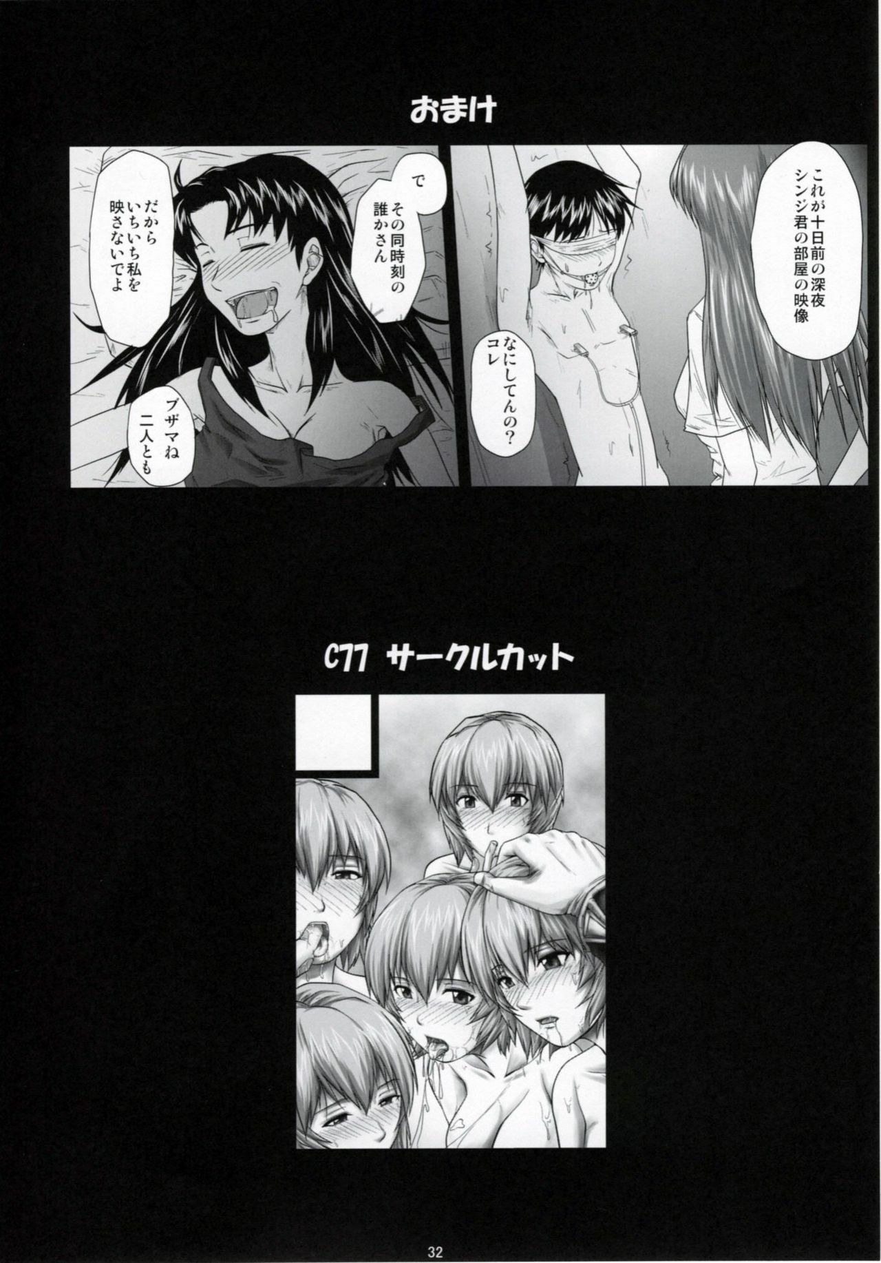 (C77) [Daiznosusume (Toyama Teiji, Saitou Kusuo)] We are (not) dolls. 2 (Rebuild of Evangelion) page 31 full