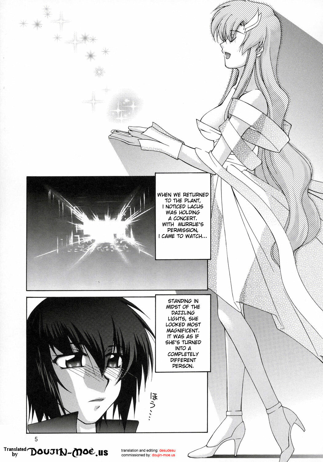 (C68) [GOLD RUSH (Suzuki Address)] Lacus-san Desutte ne! {Gundam Seed Destiny} [English] {doujin-moe.us} page 4 full